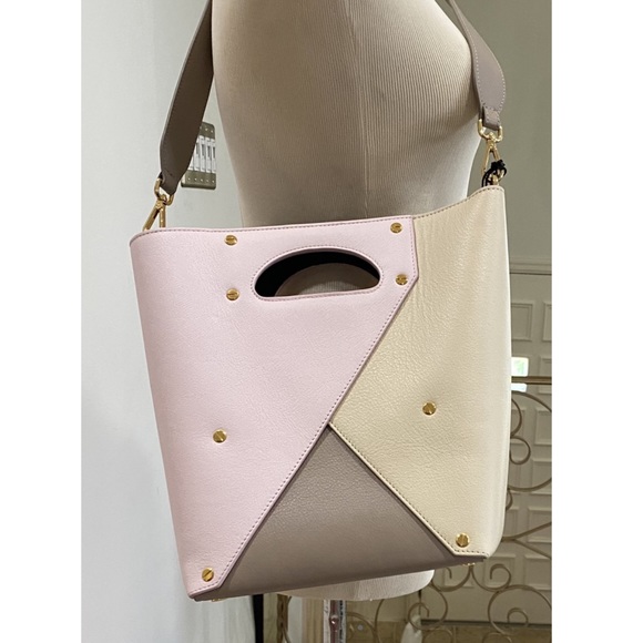 Yuzefi ColorBlock Pablo Tote - Picture 4 of 7